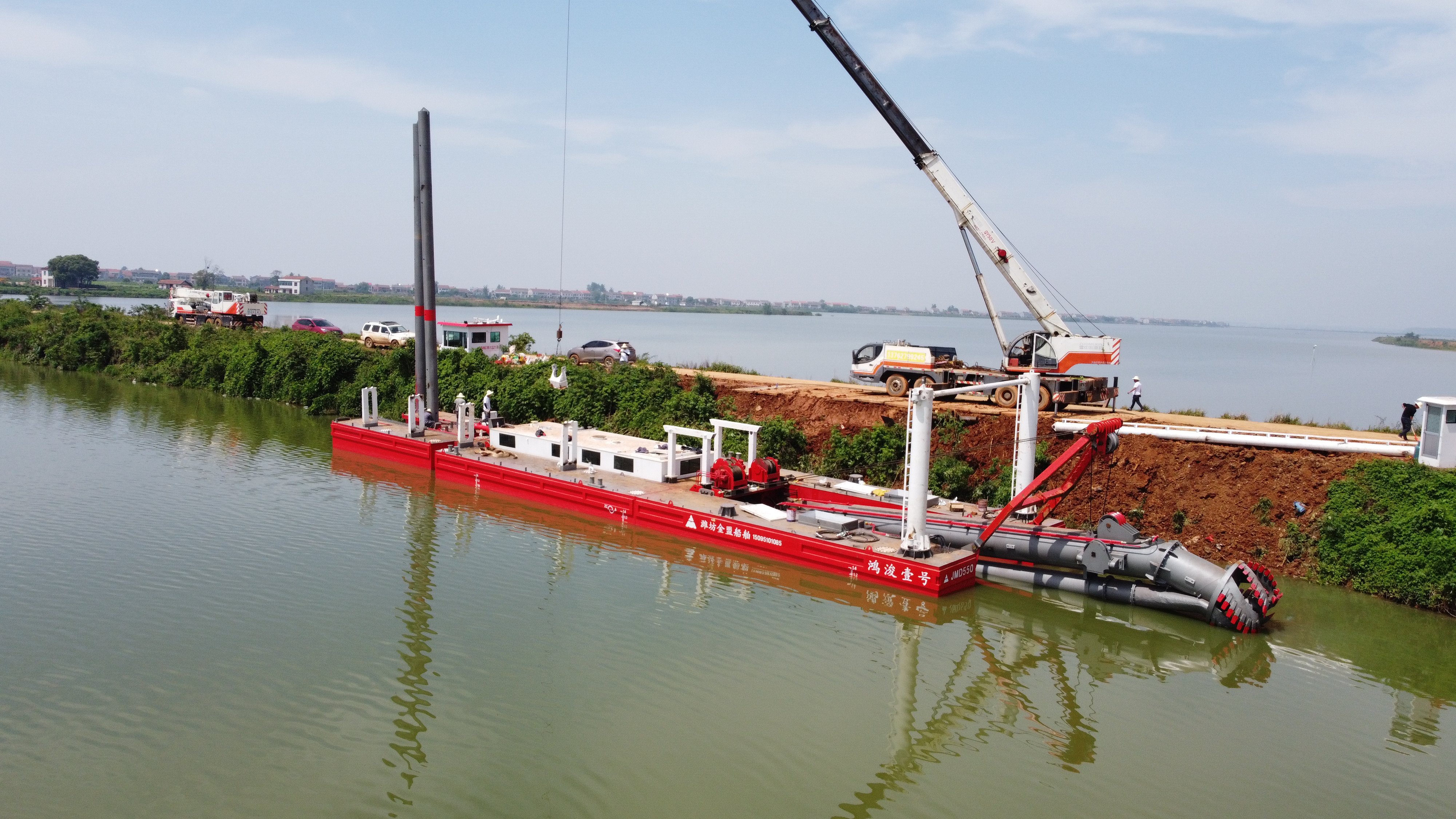 潍坊金盟机械生产车间