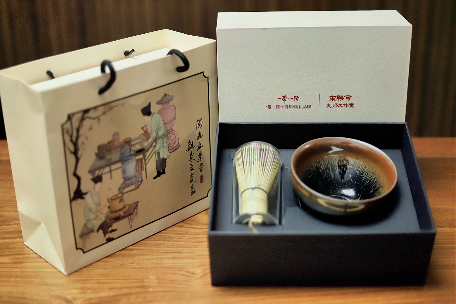 宋联可点茶培训课程现场