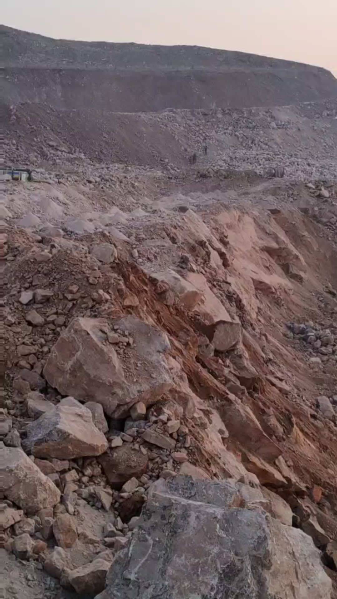 空气能爆破设备调试现场
