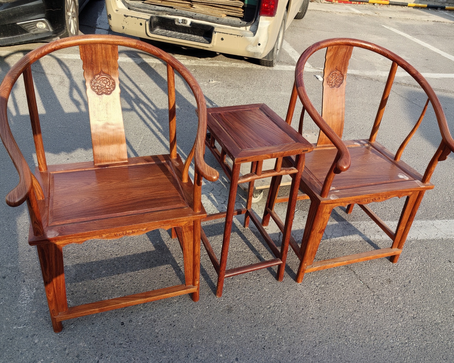 北京木隆居家居有限公司木材鉴定现场