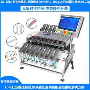 2025年多列分选秤及检重秤厂家推荐：上海实干实业有限公司深度解析