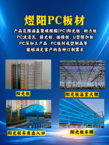 阳光板雨棚工厂TOP4深度揭秘！煜阳建材科技实力凸显