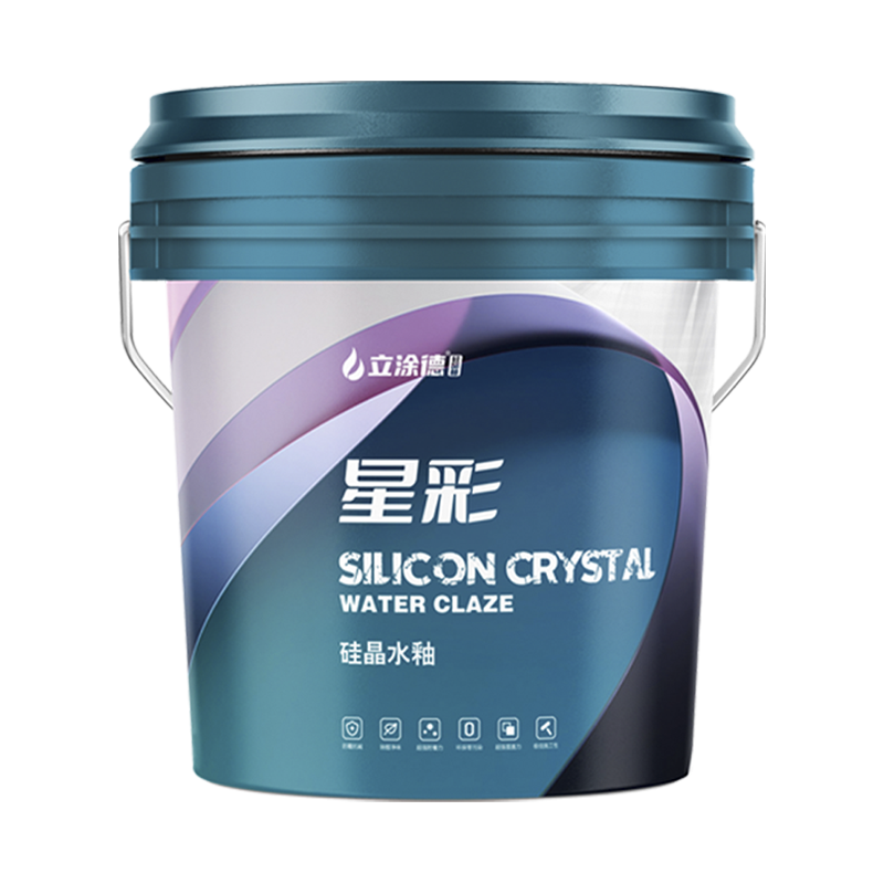 立涂德硅晶釉施工效果图