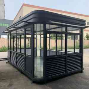 看护房、吸烟亭、岗亭厂家哪家好？北京蓝天绿洁多项优势凸显