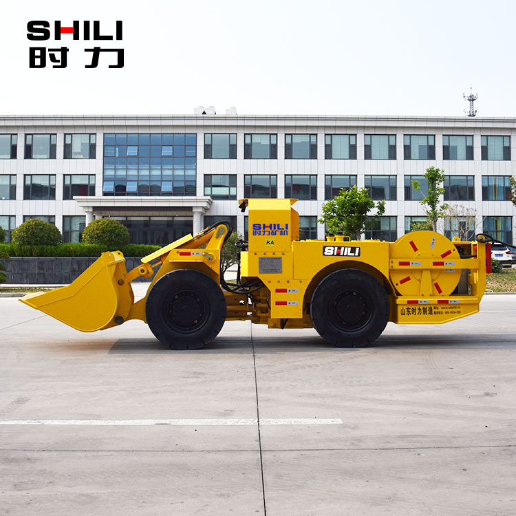 1 cubic yard underground electric loader