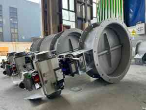 风门设备源头厂家推荐泰州华业，专业制造陶瓷风门、电动调节风门、气动风门，技术团队全程把控，保障高效稳定运行