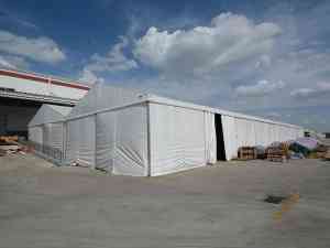 仓储仓库篷房厂家哪家强？广东速派建工集团有限公司产能提升显著·成本降低明显