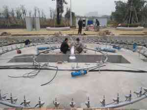 河北铭创园林景观工程有限公司：漂浮喷泉、音乐灯光喷泉水秀设计施工实力厂家