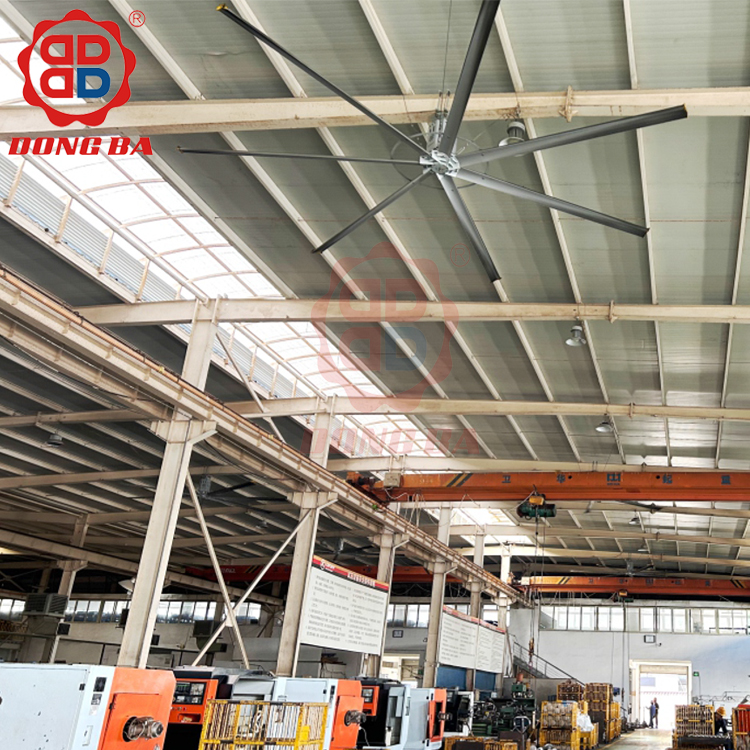 DCF系列7.3米工业大吊扇永磁系列（7叶） 大型大风扇厂家