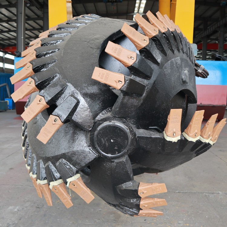 Excavator mud cutter head