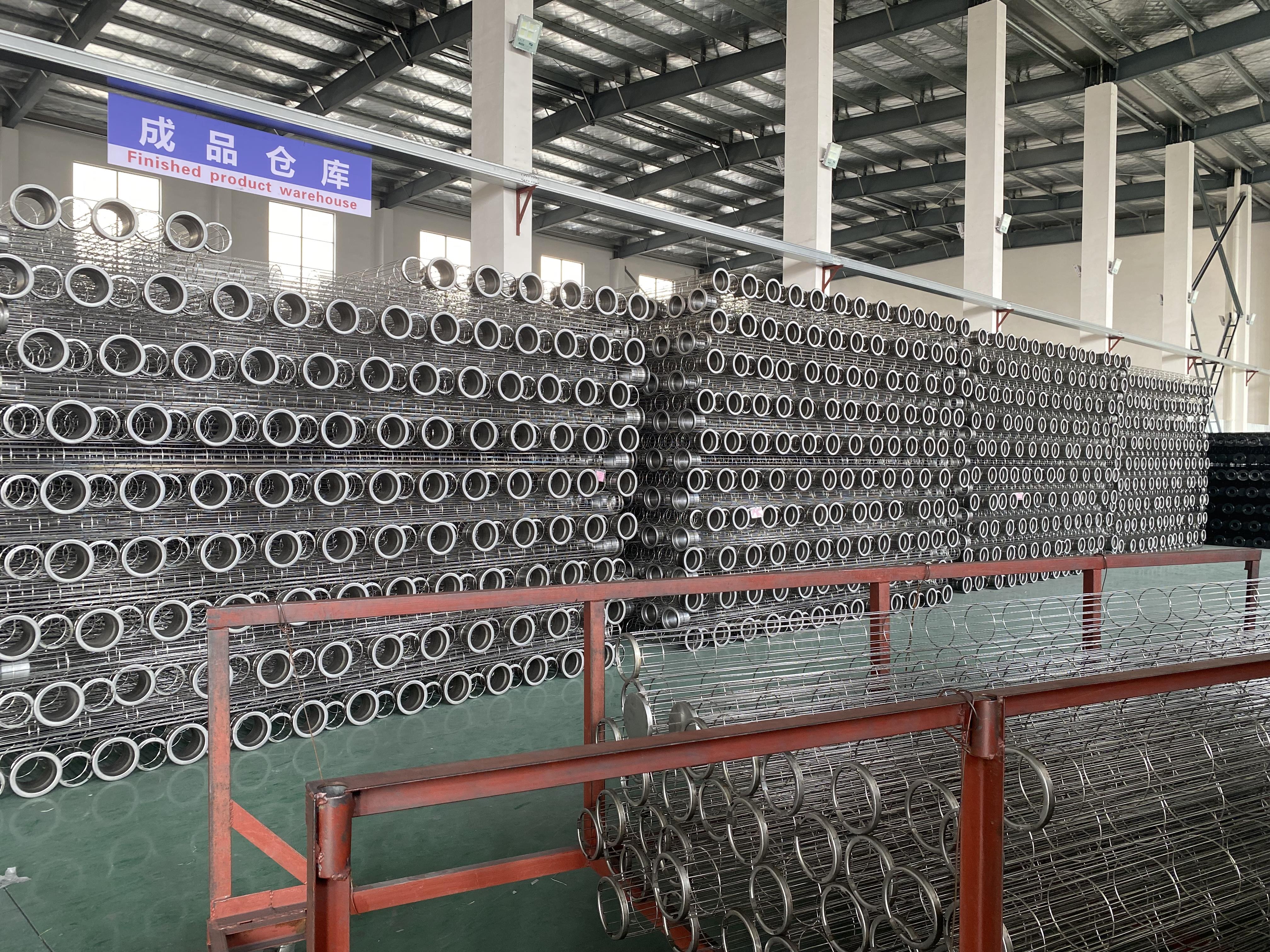 山东除尘骨架  除尘布袋支撑框全国批发