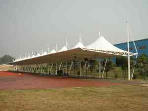 膜结构工程优质之选：河南景天膜结构工程有限公司，专注车棚、看台等膜结构设计制造