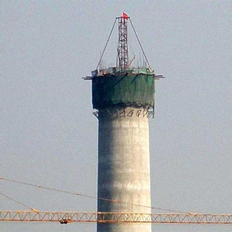 Brick chimney repair