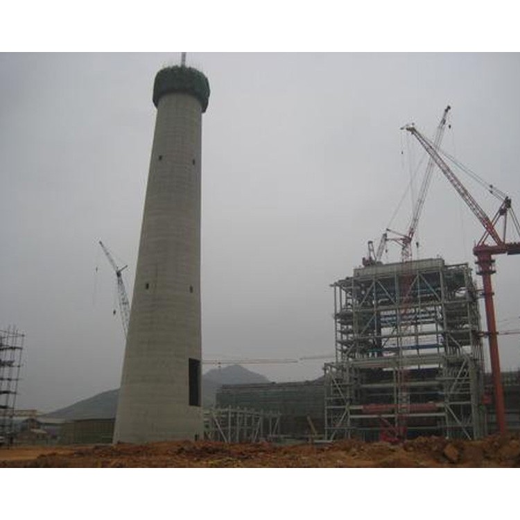 水泥烟囱新建