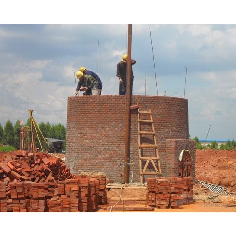 新建砖烟囱施工