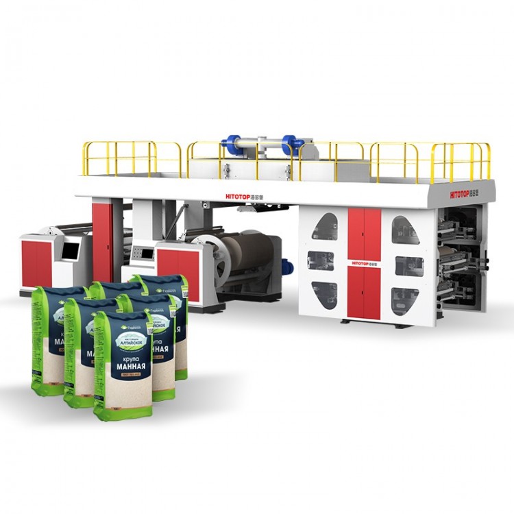 六色卫星式柔版印刷机