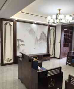 石家庄亿芯木业有限公司：悬浮式、装饰型、现代电视背景墙优质厂家