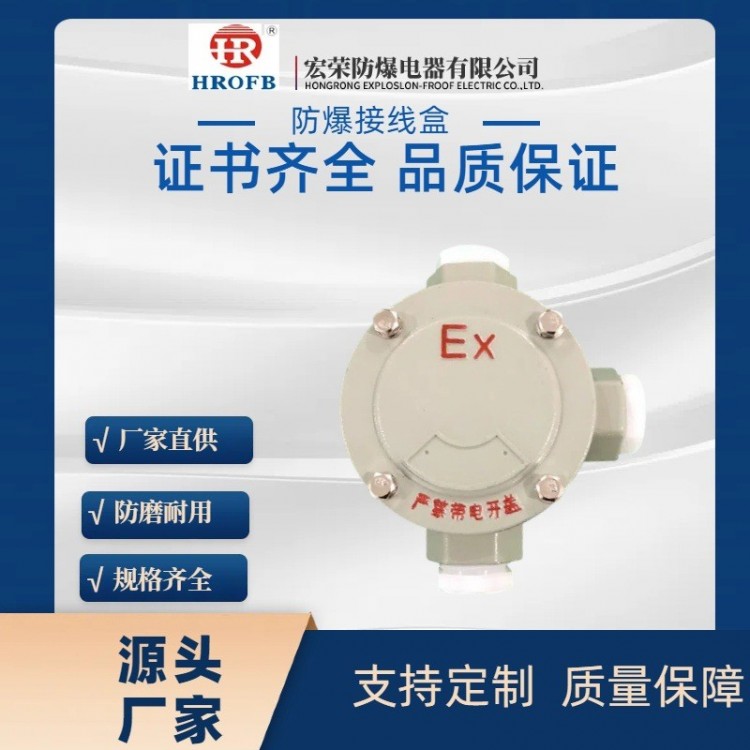 防爆接线盒铸铝