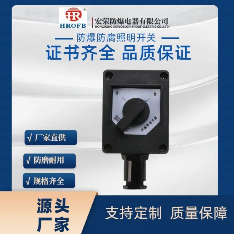 防爆防腐照明开关