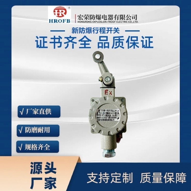 防爆新右摇臂行程开关