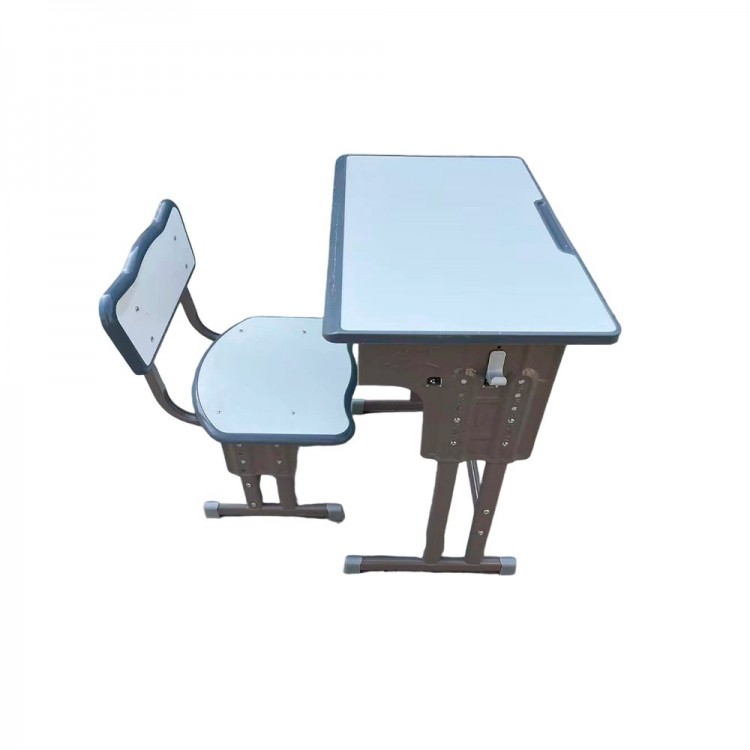 拆装款双柱课桌椅