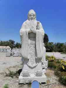 石雕人物与浮雕供应商推荐：曲阳县双福园林雕塑等厂家实力出众