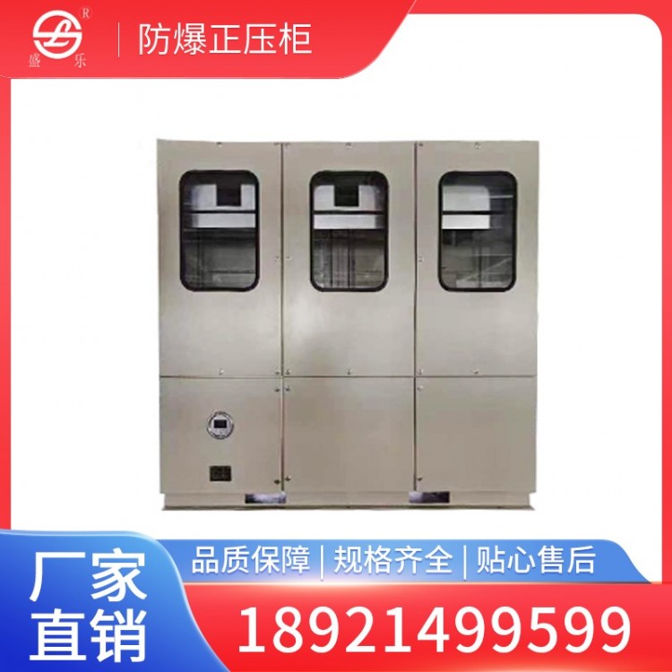 Explosion-proof positive pressure cabinet
