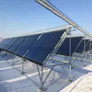 太阳能取暖工程定制、分体式集热联箱品牌及商用大型集热工程企业推荐