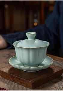 喝茶杯、茶壶定做直销:清澹墨雅汝瓷工厂及供应商优质之选