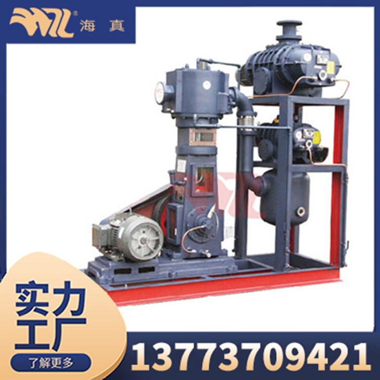 JZJWLW 系列罗茨无油立式真空机组