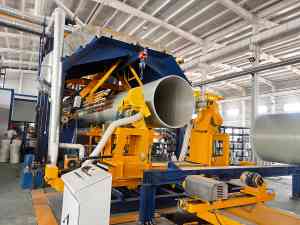 玻璃钢连续管道生产设备厂家推荐：全自动生产线适配多场景供排水需求