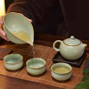 权威推荐：汝窑茶具、茶壶、办公杯、盖碗