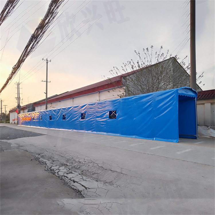 珠海推拉雨棚厂家 活动式推拉雨棚