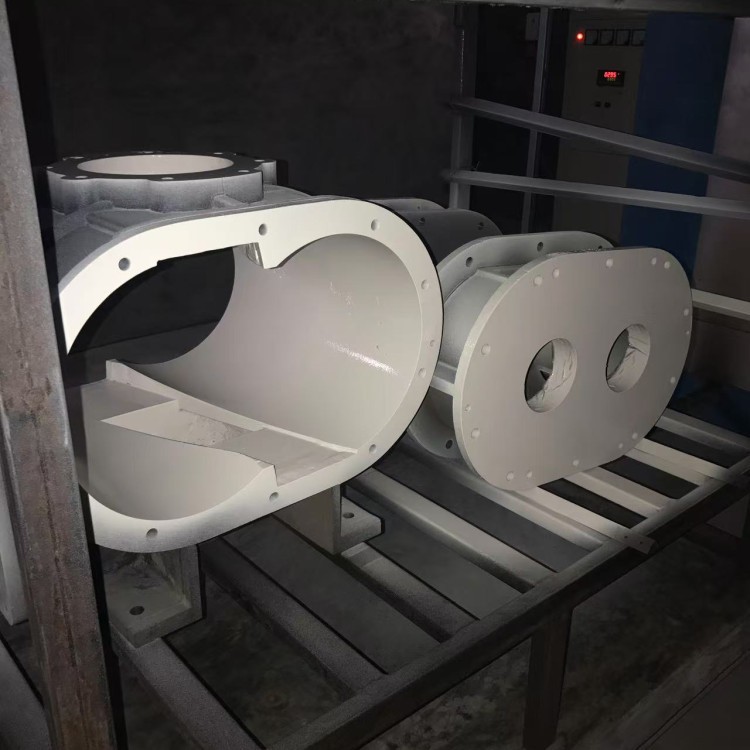 罗茨风机碳化钨喷涂