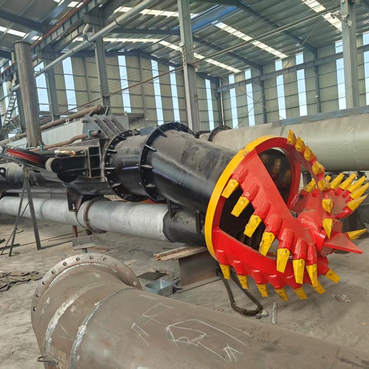 绞吸式抽沙船绞刀头
