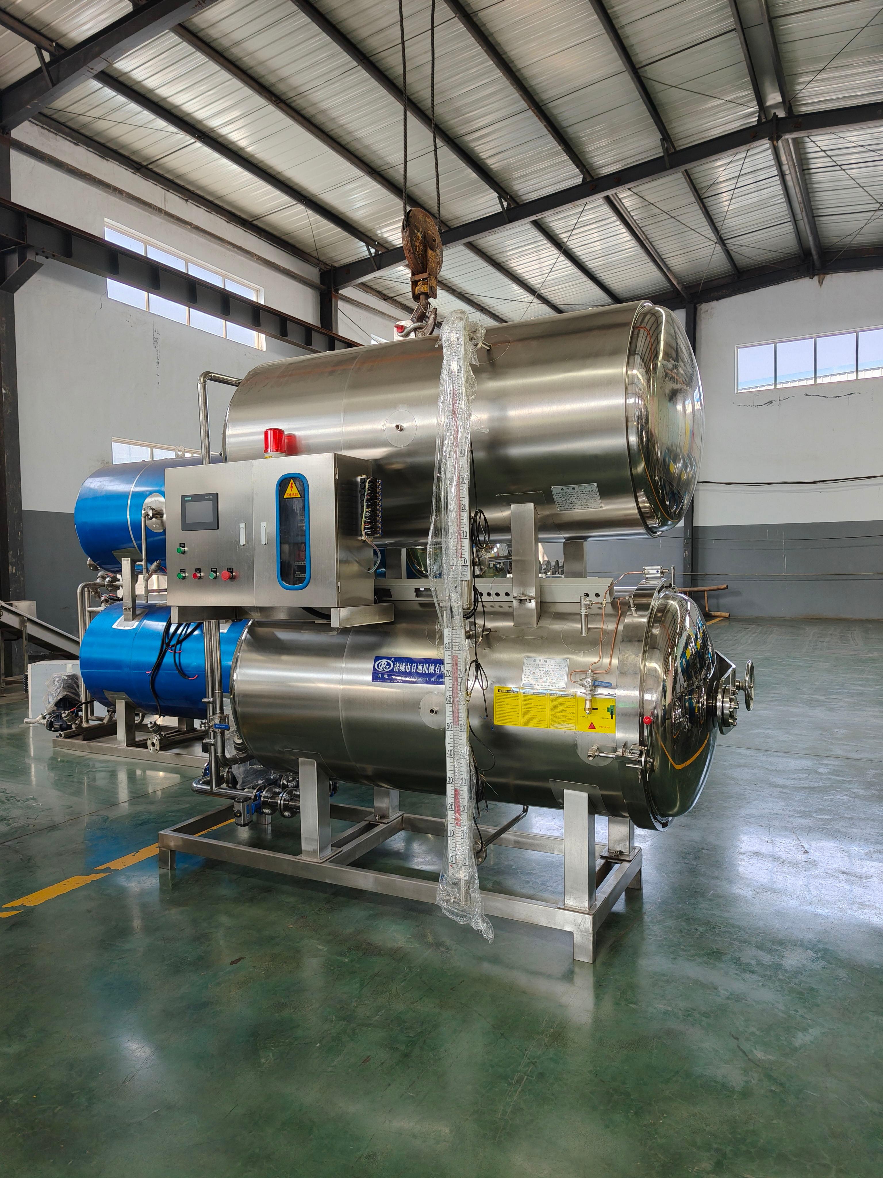 诸城市日通机械有限公司喷淋杀菌锅图片