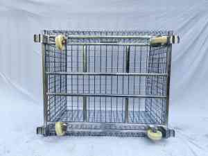 仓储周转筐优质之选：河北腾金丝网制品有限公司，专注各类周转筐定制与供应