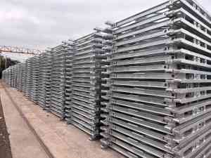 贝雷桥厂家哪家好？江苏中海桥梁设备有限公司产能提升20%·成本降15%