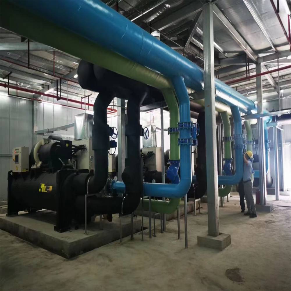 9000平米冷风中央空调安装