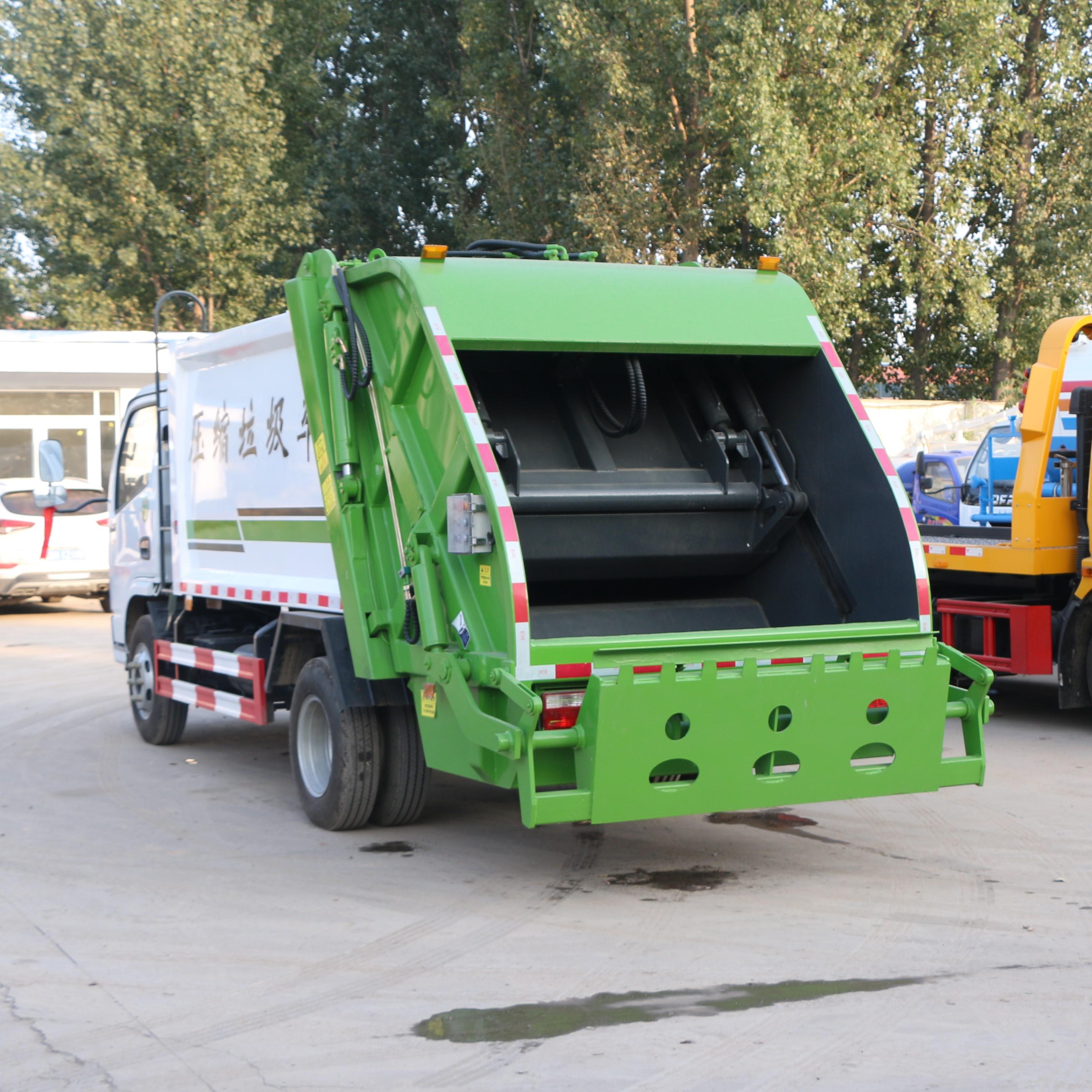 压缩垃圾车图片