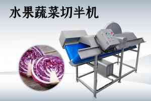 水果蔬菜切半机优质厂家推荐:大型、商用、食堂适用的多功能企业精选