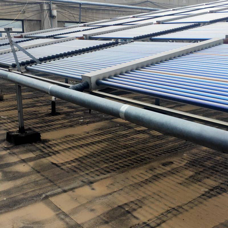 中央大型热水工程 太阳能空气能热泵热水系统