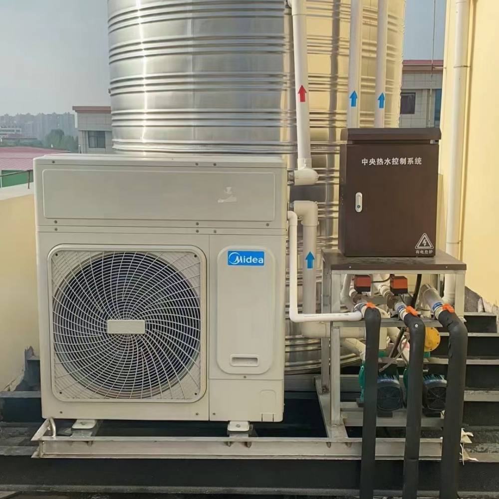 热水用什么设备节能 空气源太阳能热水工程