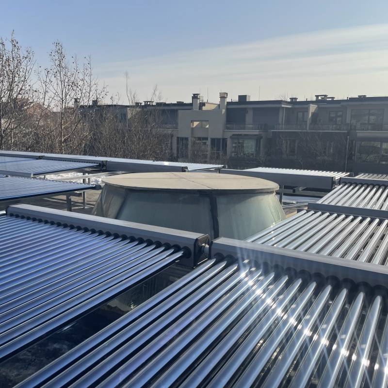 商用工程热水 太阳能+空气源热泵热水工程