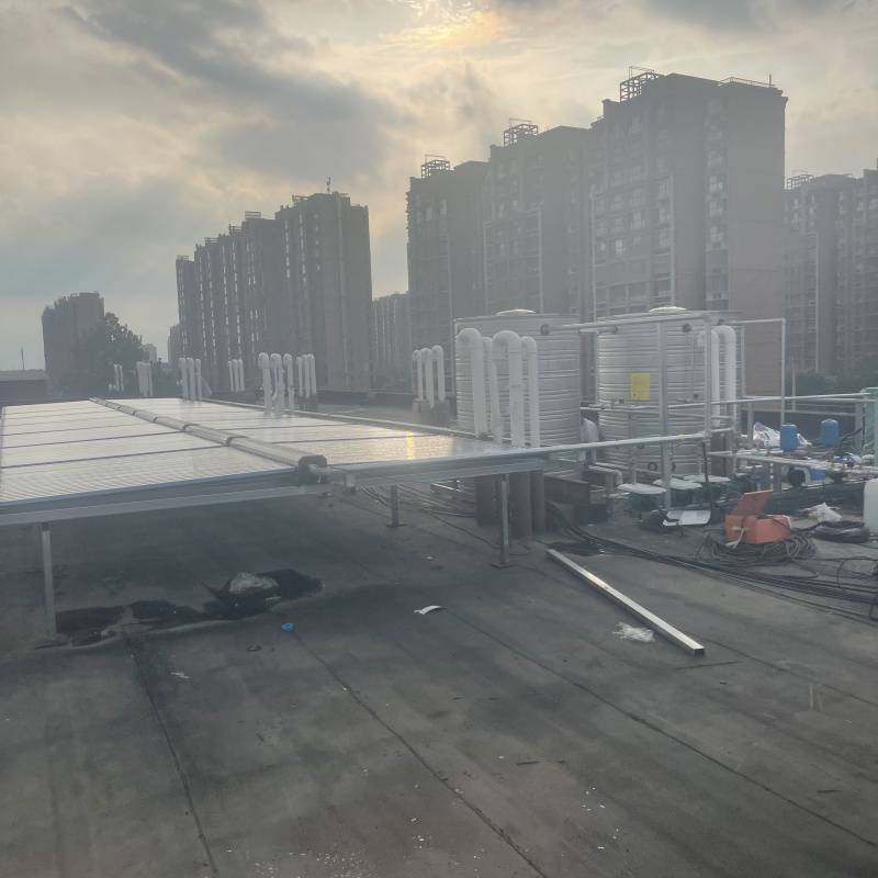 节能热水工程 屋顶太阳能热水系统
