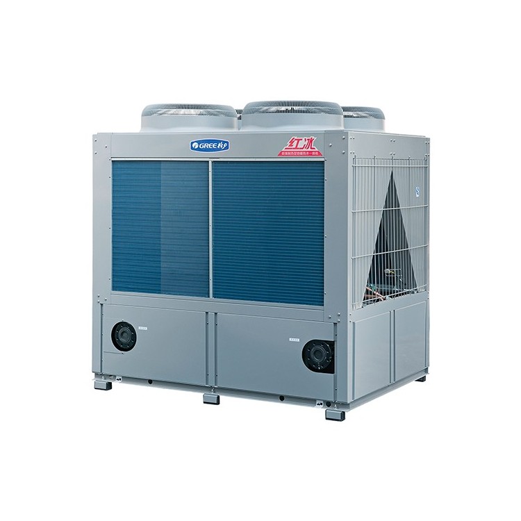 热水工程-红冰空气能地暖（热水）机组