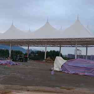 膜结构通道棚、出入口厂家哪家强？潍坊广亿膜结构工程有限公司质量优、服务好