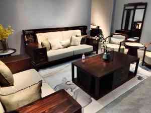 麻氏家具新中式锦棠系列定制，沙发、茶几优质供货及桌子商家推荐