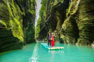 恩施地心谷真绝了2.5h不累玩法