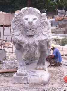 石狮子施工、石大象定制及石雕动物供货，厂家优质之选